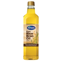 Simply Pure Rice Bran Oil 1l
