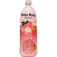 Mogu Mogu Lychee Juice With Nate De Coco 1l