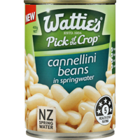Wattie's Cannellini Beans In Springwater 400g