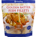 Fisherking Golden Batter Fish Fillets 450g
