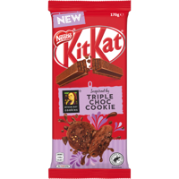 Nestle Kit Kat Triple Choc Cookie Block 170g
