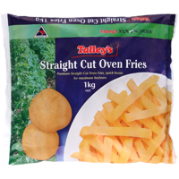 Talley's Straight Cut Oven Fries 1kg