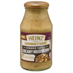 Heinz Seriously Good Creamy Mushroom Simmer Sauce 500g