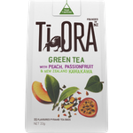 Ti Ora Peach & Passionfruit & New Zealand Kawakawa Pyramid Tea Bags 15ea