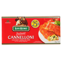 San Remo Instant Cannelloni Dry Pasta 250g