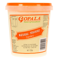 Gopala Natural Standard Yoghurt 750g