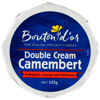 Bouton D'Or Double Cream Camembert Cheese 125g