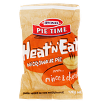Irvines Pie Time Heat'n'Eat Microwave Mince & Cheese Pie 170g