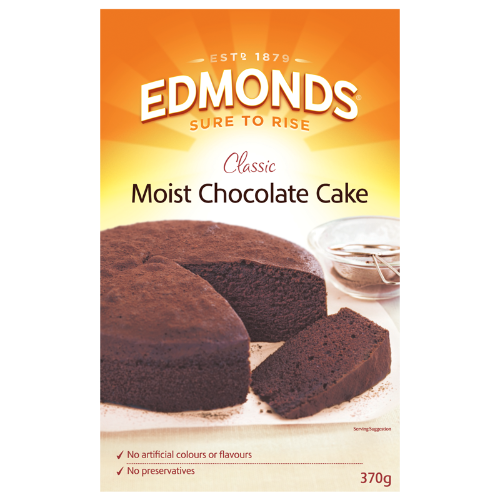 Edmonds Classic Moist Chocolate Cake Mix 370g
