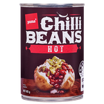 Pams Chilli Beans Hot 425g