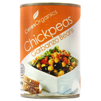 Ceres Organics Chick Peas Garbanzo Beans 400g