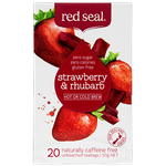Red Seal Strawberry & Rhubarb Tea Bags 20ea