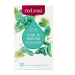 Red Seal Mint & Matcha Tea Bags 20ea
