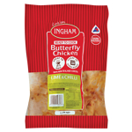 Ingham's Inghams Ready To Cook Lime & Chilli Butterfly Chicken 1.1kg
