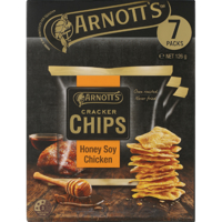Arnott's Honey Soy Chicken Cracker Chips Multi Pack 126g