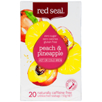 Red Seal Peach & Pineapple Tea Bags 20ea