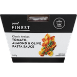 Pams Finest Classic Artisan Tomato Almond & Olive Pasta Sauce 240g