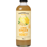Hansells Lemon Honey & Ginger Fruit Syrup 750ml