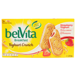Belvita Biscuits Strawberry Yoghurt Crunch 253g (50.6g x 5pk)