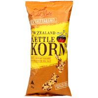 New Zealand Kettle Korn Sea Salt Caramel Pop Corn 150g