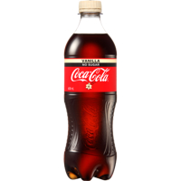 Coca Cola Zero No Sugar Vanilla Soft Drink 600ml