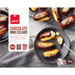Pams Chocolate Mini Eclairs 250g