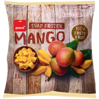 Pams Snap Frozen Mango 1kg