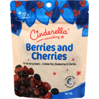 Cinderella Cherries And Berries 150g