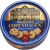 Wonderful Copenhagen Danish Butter Cookies 340g