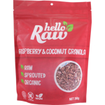 Hello Raw Raspberry & Coconut Granola 350g