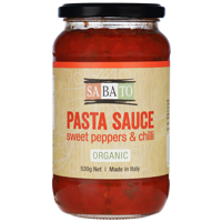 Sabato Sweet Peppers & Chilli Pasta Sauce 530g