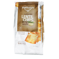Wellaby's Gluten Free Rosemary Lentil Chips 140g