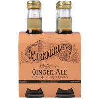 Bickford's Ginger Ale With Natural Ginger Essence 4pk