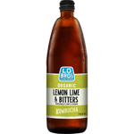 Lo Bros Organic Lemon Lime & Bitter Kombucha 750ml