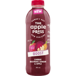 The Apple Press Boost Carrot Beetroot Ginger & Apple Juice 800ml