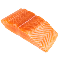 Seafood Skin On Bone Out Bluff Salmon Fillets 1kg