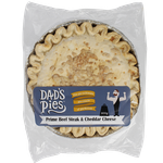 Dad's Pies Premium Beef Steak & Cheddar Cheese Family Pie 900g