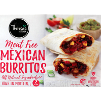Theresa's Kitchen Spicy Mexican Bean Vegetarian Burrito 440g