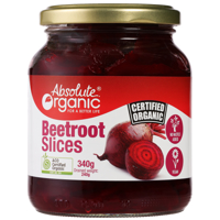 Absolute Organic Beetroot Slices 340g