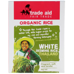 Trade Aid Organic White Jasmine Rice 1kg