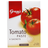 Gregg's Tomato Paste 4pk 200g