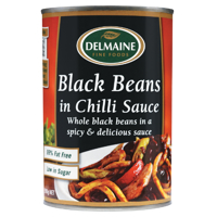 Delmaine Black Bean Chilli 390g