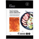 Pams Finest Fresh New Zealand Thai Spiced Duck Breasts 460g