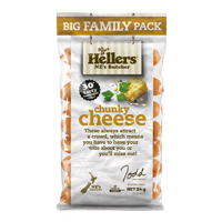 Hellers Chunky Cheese Sausages 2kg