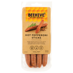Beehive Hot Pepperoni Sticks 150g