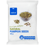 Value Natural Pumpkin Seeds 300g