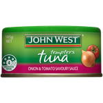John West Onion and Tomato Savoury Sauce Tuna Tempters 185g