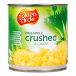 Golden Circle Crushed Pineapple In Juice 425g