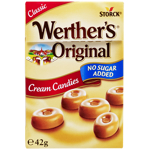 Werther's Original Cream Candies Minis Sugar Free 42g