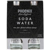 Phoenix Organic Soda Water Mixers 4pk